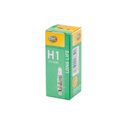 Kuva HELLA 8GH 002 089 351 Polttimo, kaukovalo H1 12V 55W Halogeeni FORD: C Max 2, Focus 2 Kombi, MONDEO 4 Turnier, OPEL: Insignia A Sports Tourer