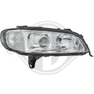 Kuva DIEDERICHS 1844382 Ajovaloumpio Oikea D2S, D2S/H7, H7 OPEL: Omega B Sedan