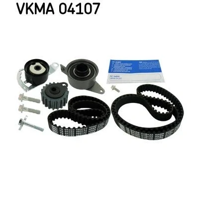Kuva SKF VKMA 04107 Jakohihnasarja 116 Pyöristetyllä hammasprofiililla FORD: FIESTA 4, ESCORT 7