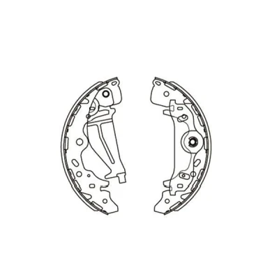 Kuva KAVO PARTS KBS 3405 Jarrukengät 294 53 HYUNDAI: H 1 Van, Cargo