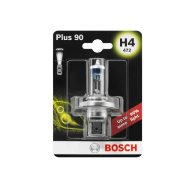 Kuva BOSCH 1 987 301 077 Polttimo, kaukovalo H4 12V 60/55W Halogeeni VOLKSWAGEN: Caddy 3, Polo V Hatchback, GOLF 2, TOYOTA: Yaris III Hatchback