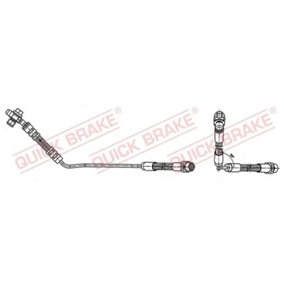 Kuva Jarruletku, Taka akseli, oikea Bmw X5 [E53] OE 34301165766