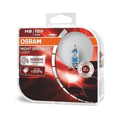 Kuva OSRAM 64212NL HCB Polttimo, kaukovalo H8 12V 35W 3200K Halogeeni BMW: 5 Sedan, Touring, 3 SKODA: Octavia Combi, Superb II Farmari