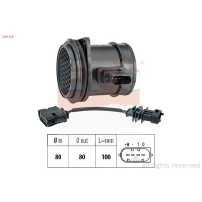 Kuva EPS 1.991.556 Ilmamassamittari VOLVO: V70 3, S60 I, 2