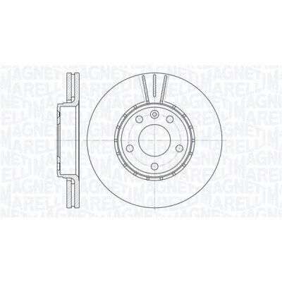 Kuva MAGNETI MARELLI 361302040164 Jarrulevyt 305, 305 28 5 72 tuuletettu sisältä OPEL: Vivaro A Combi, Van, RENAULT: TRAFIC 2 Bus, Kasten