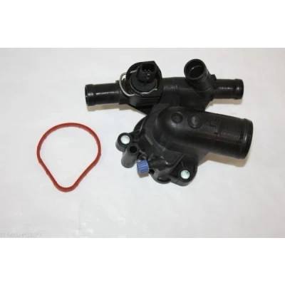 Kuva Termostaattikotelo, Etupää, Vaihteiston puoli, Sylinterikansi NISSAN, OPEL, RENAULT, VAUXHALL OE 1106 100 Q0L, Q1B, 44 33 121