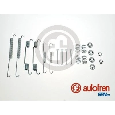 Kuva AUTOFREN SEINSA D3903A Tarvikesarja Jarrukengät Taka akseli DACIA: Sandero I, RENAULT: CLIO 2, TWINGO 1, PEUGEOT: 206 Hatchback