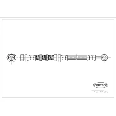 Kuva CORTECO 19032319 Jarruletku Etuakseli 451 LAND ROVER: Freelander I SUV