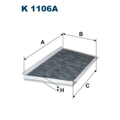 Kuva Suodatin, sisäilma MERCEDES BENZ C KLASS [W203], Coupé [CL203], T Model [S202, S203], CLC CLK [C209], Cabriolet [
