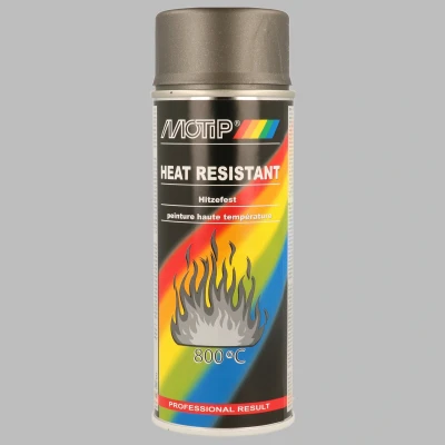 Kuva MOTIP 04037 Moottori / äänenvaimentajamaali Kompakt green glossy 400 ml Antrasiitti