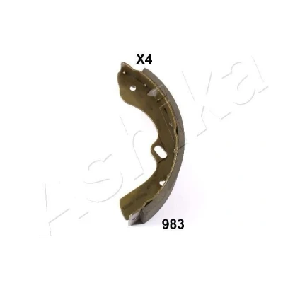 Kuva ASHIKA 55 09 983 Jarrukengät Taka akseli 320 77