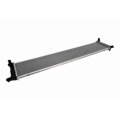 Kuva VEMO V58 60 0001 Jäähdytin Alumiini 850mm 174mm 16mm Automaattivaihteisto Jäähdytysrivat juotetut TESLA: Model S (5YJS) 85D AWD, 70, P90D 75