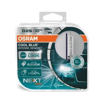 Kuva OSRAM 66240CBN HCB Polttimo, kaukovalo D2S 85V 35W 6200K Xenon BMW: 5 Sedan, Touring, 3 Coupe, MERCEDES BENZ: E sarja CLS GL