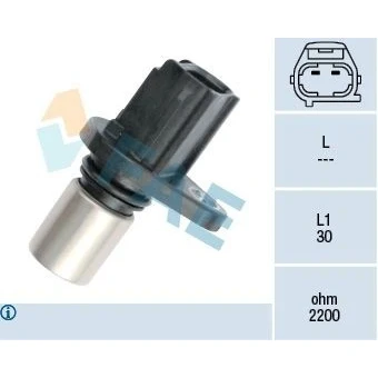 Kuva Kierroslukuanturi Daihatsu Yrv, Toyota Avensis, Avensis kombi, liftback, Iq, Prius sedan, Yaris, Yaris verso OE 90919 0502