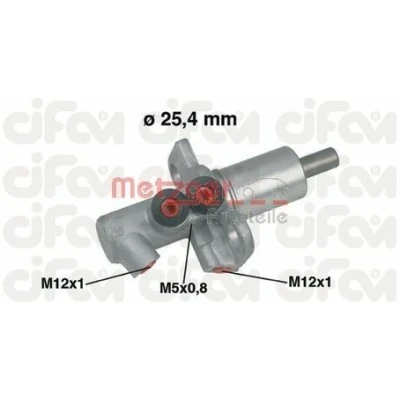 Kuva Jarrupääsylinteri AUDI A4 B6, B6 Avant, Cabriolet, B7, B7 A6 C5, C5 SKODA SUPERB I, VW PASSAT B5.5,