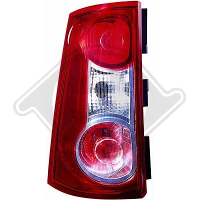 Kuva DIEDERICHS 4421690 Takavalot Oikea P21W, P21/5W, PY21W DACIA: Logan I MCV