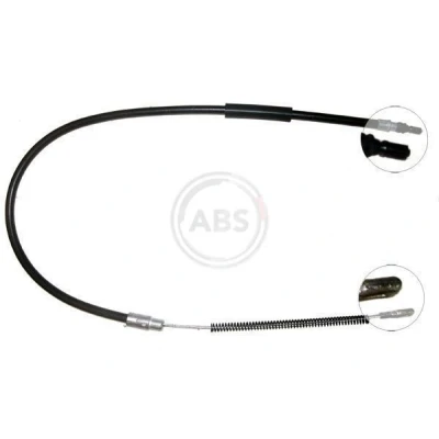 Kuva A.B.S. K13057 Käsijarruvaijeri 1042 Rumpujarru Oikean /vasemmanpuolinen ohjaus VOLKSWAGEN: LT 40 55 I Van