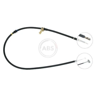 Kuva A.B.S. K15857 Käsijarruvaijeri 1610 Levyjarru Oikean /vasemmanpuolinen ohjaus SUBARU: Impreza II Sedan