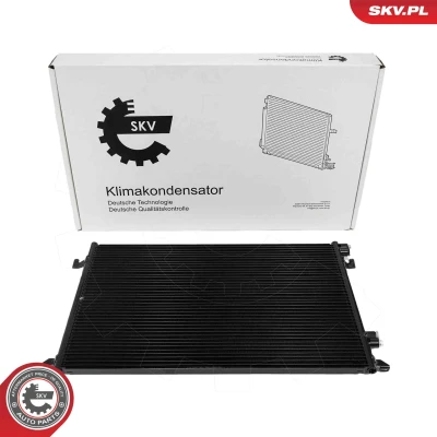 Kuva ESEN SKV 86SKV076 Ilmastoinnin Lauhdutin ilman vedenerotinta Alumiini 660mm OPEL: Vectra C Caravan, CC