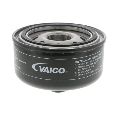 Kuva VAICO V10 1609 Öljynsuodatin 1 1/2 16 UN Original Quality yhdellä peruutuksenestoventtiilillä Ruuvattava suodatin VOLKSWAGEN: LT 28 46 2 Kasten
