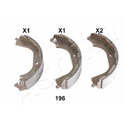 Kuva Jarrukenkäsarja, Taka akseli INFINITI QX4, NISSAN PATHFINDER II, PICK UP OE 440600W725, 440600W726, 440600W727