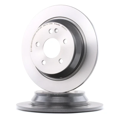 Kuva BREMBO COATED DISC LINE 08.8405.11 Jarrulevyt 296 10 5 täysi pinnoitettu hiiliteräs Ruuveilla MERCEDES BENZ: Vito Bussi, Mixto, Viano