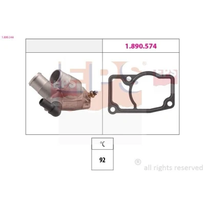 Kuva EPS 1.880.344 Termostaatti 92 Made in Italy OE Equivalent OPEL: Frontera B SUV