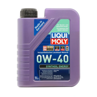 Kuva Liqui Moly 0W 40 1l Moottoriöljy 9514 VOLKSWAGEN: Transporter 5, Multivan 5 (7HM, Passat B6 Variant, MERCEDES BENZ: Sprinter 3.5 T Bussi