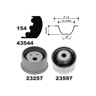 Kuva MAPCO 23544 Jakohihnasarja 154 VOLVO: S40 I, MITSUBISHI: Carisma Hatchback