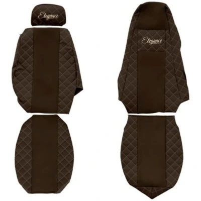 Kuva F CORE Elegance FX03 BROWN Penkin päällinen Ruskea Kuviollinen Tekonahka Edessä