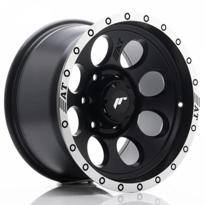 Kuva Japan Racing JRX4 Matt Black Machined LIP 9x16 6/114.3 ET 10 B66.1