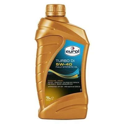 Kuva Moottoriöljy EUROL 5W40 TURBO DI 1L