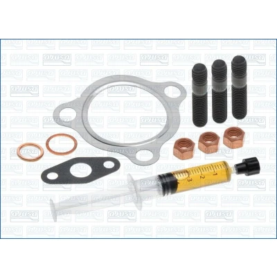 Kuva AJUSA JTC11355 Asennussarja Turboahdin syringe with oil Tiivisteillä asennusohjeella SAAB: 9 3 Sedan, Farmari