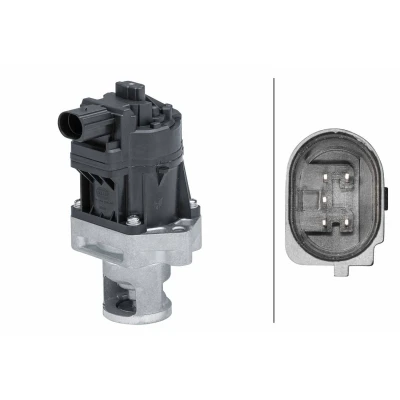 Kuva HELLA 6NU 014 864 741 EGR Venttiili Sähköinen Ilman tiivisteitä FIAT: Ducato III Flatbed Kuorma auto / Alusta, Bussi, Van