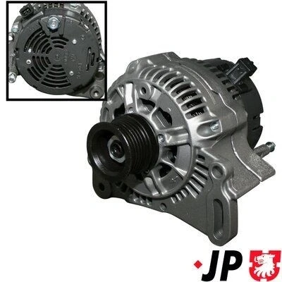 Kuva JP GROUP 1190100400 Laturi 14V 70A VOLKSWAGEN: Transporter 4 Bus, 4, Polo III Classic