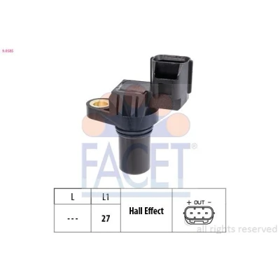 Kuva FACET 9.0585 Kampiakselin Asentotunnistin SUZUKI: Liana Hatchback, Wagon R+ II IGNIS 2, MAZDA: MX 5 MITSUBISHI: Outlander 2 SUV, COLT 6