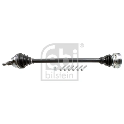 Kuva FEBI BILSTEIN 182448 Vetoakseli Etuakseli, oikea rasvalla mutterilla, Ruuveilla VOLKSWAGEN: Golf 4, 4 Variant, SKODA: Octavia 1 Combi