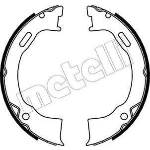 Kuva Jarrukenkäsarja, seisontajarru METELLI 53 0146