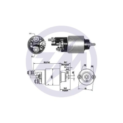 Kuva ERA ZM2708 Startin Solenoidi MERCEDES BENZ: C sarja T modell, Sprinter 3.5 Bussi
