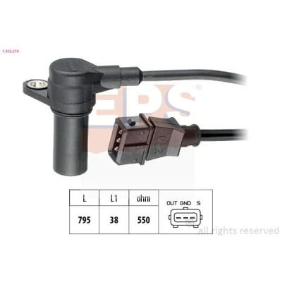 Kuva EPS 1.953.274 Kampiakselin Asentotunnistin Made in Italy OE Equivalent OPEL: Vectra B Sedan