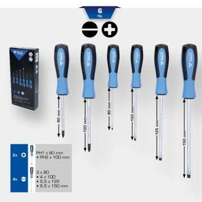 Kuva KS TOOLS BT031000 Ruuvimeisselisarja Laatikko (kartonki)