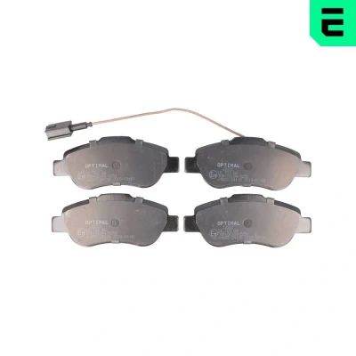 Kuva OPTIMAL BP 12331 Jarrupalat Etuakseli Sis. kulumisenilmaisimen FIAT: 500 Hatchback, FORD: KA Hatchback