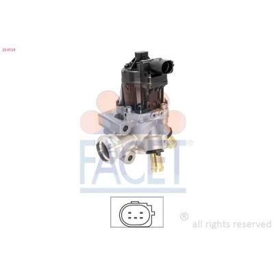 Kuva FACET 23.0124 EGR Venttiili FIAT: Ducato III Flatbed Kuorma auto / Alusta, Bussi, Van