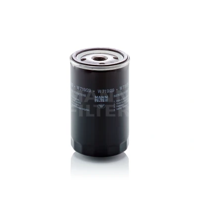 Kuva MANN FILTER W 719/29 Öljynsuodatin 3/4 16 UNF 2 peruutuksenestoventtiilillä Ruuvattava suodatin OPEL: Frontera A Sport SUV Cabriolet