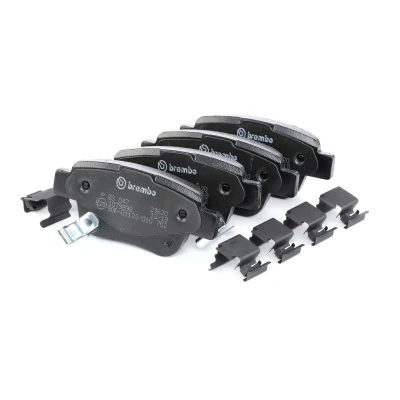 Kuva BREMBO P 83 047 Jarrupalat akustisella kulumavaroittimella Tarvikkeilla TOYOTA: Avensis II Sedan, Corolla Verso, Station Wagon