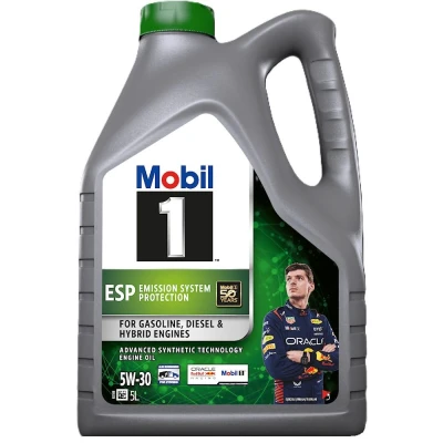 Kuva Moottoriöljy MOBIL 1 ESP 5W 30 5L, Universal 1749783 OE