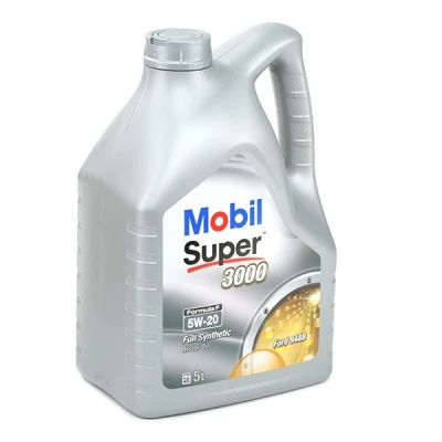 Kuva Mobil Super 3000 Formula F 5l Moottoriöljy 152865 FORD: FIESTA 7, 6, FOCUS 3, CHRYSLER: Sebring III Sedan, JEEP: Compass