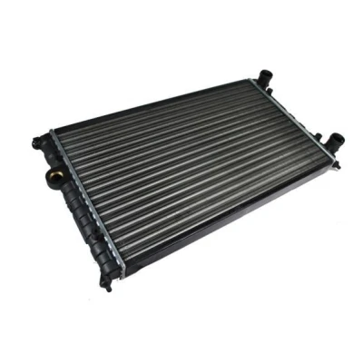 Kuva THERMOTEC D7W014TT Jäähdytin Alumiini, Muovi Autoihin ilman ilmastointilaitetta 322 525 32 Käsivaihteisto Jäähdytysrivat mekaan. kiinnitetyt