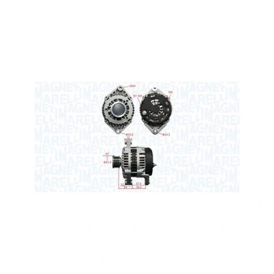 Kuva Laturi chevrolet captiva, epica, lacetti, nubira kombi, sedan, opel antara a OE 1202485, 95519866, 95519920