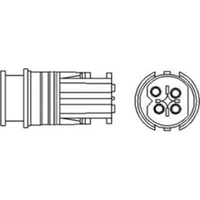 Kuva MAGNETI MARELLI 466016355126 Lambda Anturi Lämmitetty 4 MERCEDES BENZ: C sarja Sedan, E T modell